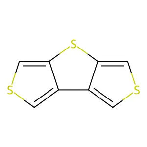 Dithieno(3,4-b:3',4'-d)thiophene structure