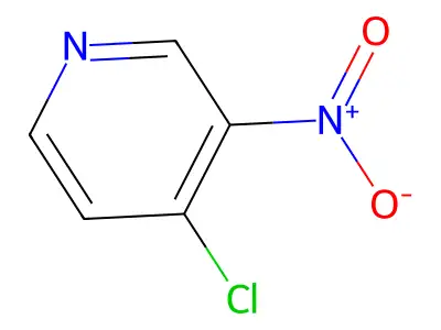 4-Chloro-3-nitropyridine structure