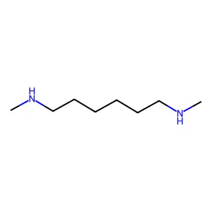N,N'-二甲基己烷-1,6-二胺 structure