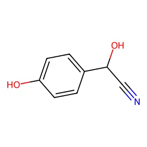 (S)-4-Hydroxymandelonitrile structure