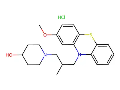 Perimetazine hydrochloride structure