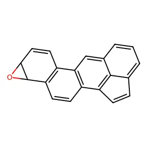 9,10-Epoxy-9,10-dihydrobenz(j)aceanthrylene structure