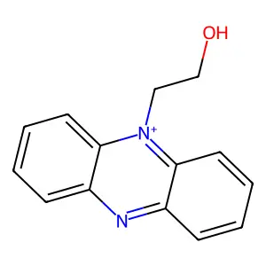 10-(2-Hydroxyethyl)phenazine structure