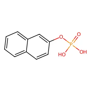 2-萘酚磷酸氢酯 structure