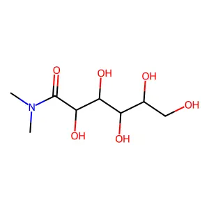 N,N-二甲基-D-葡萄糖酰胺 structure