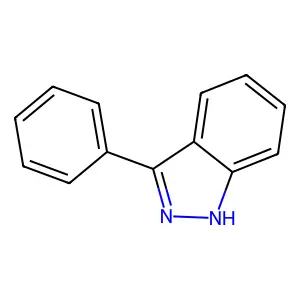 3-phenyl-1H-indazole structure