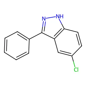 5-Chloro-3-phenyl-1H-indazole structure
