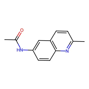 N-(2-methylquinolin-6-yl)acetamide structure