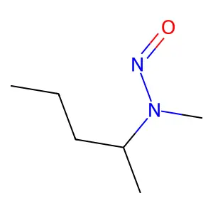 N-Methyl-N-nitroso-2-pentanamine structure