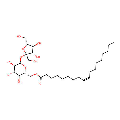 Sucrose, 6-oleate structure