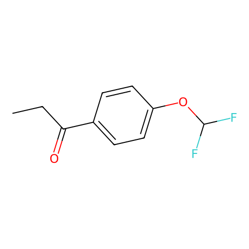 1-(4-(Difluoromethoxy)phenyl)propan-1-one structure