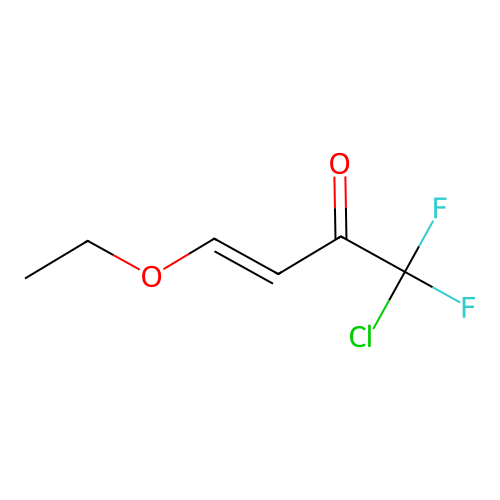 4-Ethoxy-1-chloro-1,1-difluoro-3-butene-2-one structure