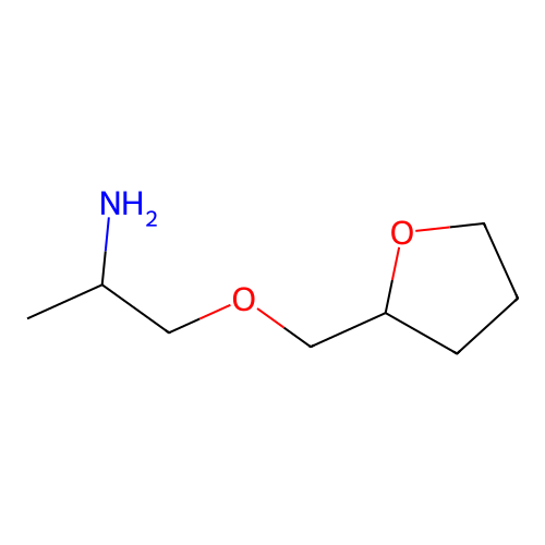 1-Methyl-2-(tetrahydro-furan-2-ylmethoxy)-ethylamine structure