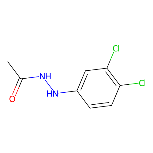 Acetic Acid N'-(3,4-Dichlorophenyl)hydrazide structure
