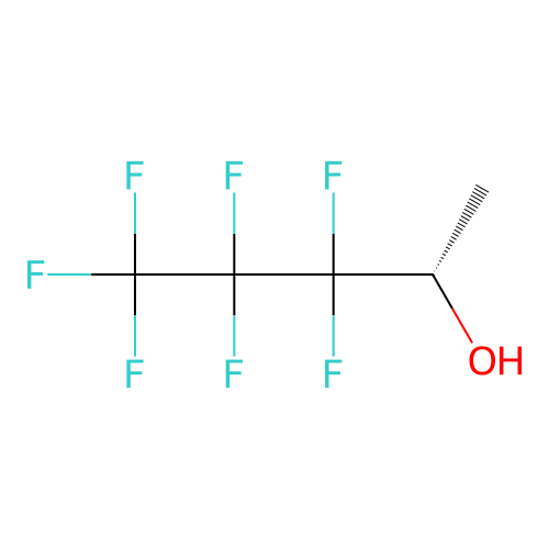 (2S)-3,3,4,4,5,5,5-Heptafluoropentan-2-ol structure