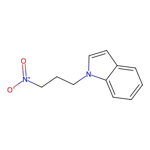 1H-Indole, 1-(3-nitropropyl)- structure