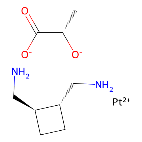 Lobaplatin structure