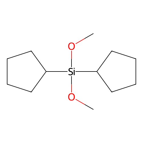 Cyclopentane, 1,1'-(dimethoxysilylene)bis- structure