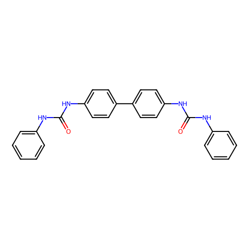 N,N''-4,4'-biphenyldiylbis(N'-phenylurea) structure
