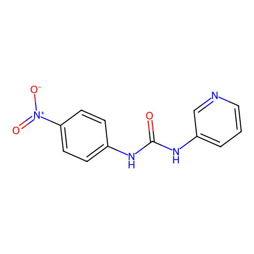 1-(4-Nitrophenyl)-3-pyridin-3-ylurea structure