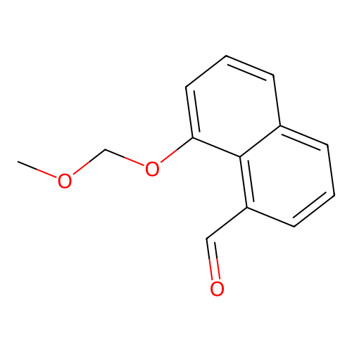 8-Methoxymethoxy-1-naphthalene carbaldehyde structure