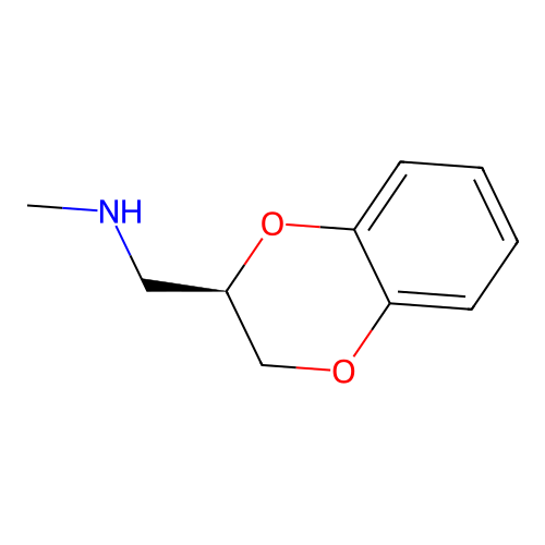 1-[(3R)-2,3-dihydro-1,4-benzodioxin-3-yl]-N-methylmethanamine structure