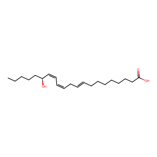 16-Hydroxyheneicosatrienoic acid structure