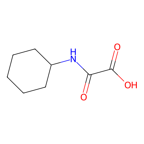 (Cyclohexylamino)(oxo)acetic acid structure