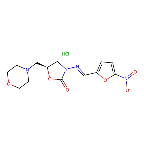 Levofuraltadone hydrochloride structure