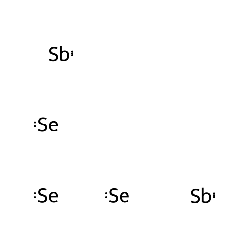 三硒化二锑 structure