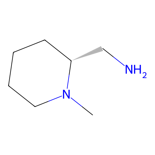 [(2R)-1-methylpiperidin-2-yl]methanamine structure