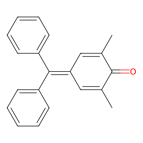 4-(Diphenylmethylidene)-2,6-dimethylcyclohexa-2,5-dien-1-one structure