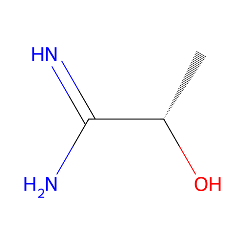 (2S)-2-hydroxypropanimidamide structure