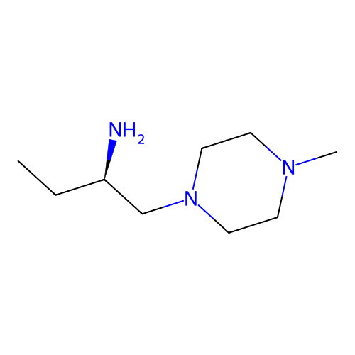 (2R)-1-(4-methylpiperazin-1-yl)butan-2-amine structure