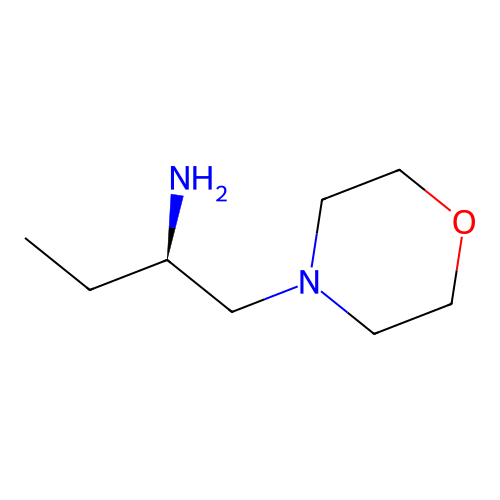 (2R)-1-morpholin-4-ylbutan-2-amine structure