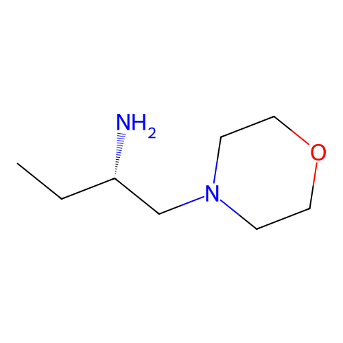 (2S)-1-morpholin-4-ylbutan-2-amine structure