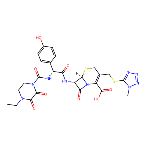 cefoperazone structure