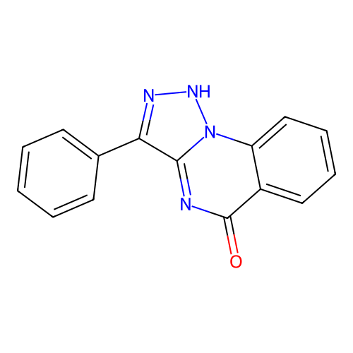 3-phenyl[1,2,3]triazolo[1,5-a]quinazolin-5(4H)-one structure