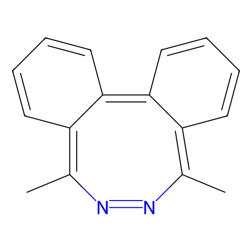 5,8-Dimethyldibenzo[d,f][1,2]diazocine structure