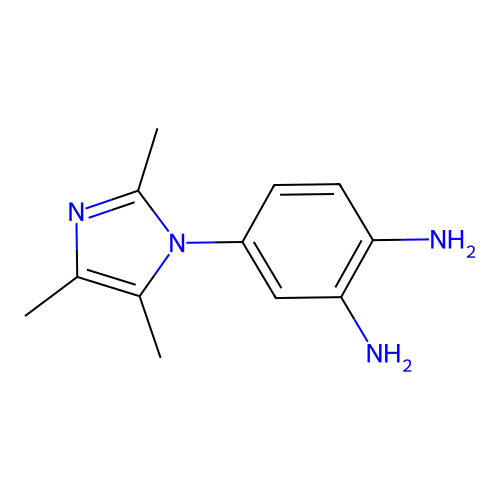 4-(2,4,5-Trimethylimidazol-1-yl)benzene-1,2-diamine structure