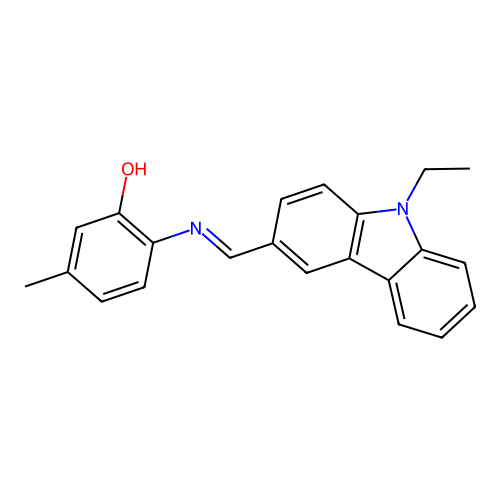 Phenol, 2-(9-ethyl-3-carbazolyl)-5-methyl- structure