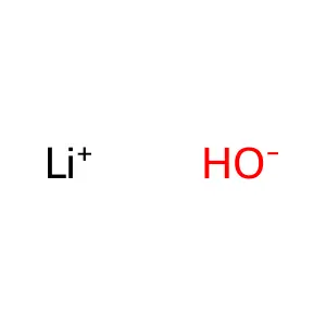 氢氧化锂 structure