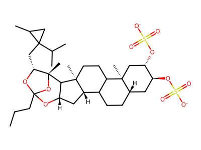 Orthoesterol B disulfate structure