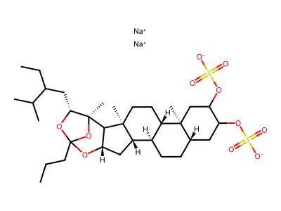[(2-ethyl-3-methyl-butyl)-trimethyl-propyl-sulfooxy-[?]yl] hydrogen sulfate structure
