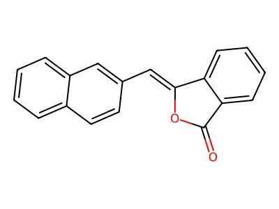 1(3H)-Isobenzofuranone, 3-(2-naphthalenylmethylene)- structure
