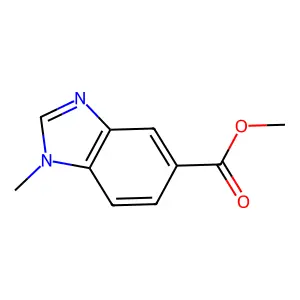 Methyl 1-methyl-1H-benzo[d]imidazole-5-carboxylate structure