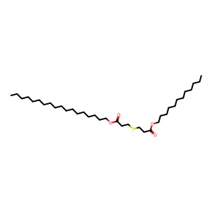 Octadecyl 3-[[3-(dodecyloxy)-3-oxopropyl]thio]propionate structure