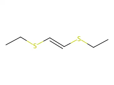 1,2-Bis(ethylsulfanyl)ethene structure
