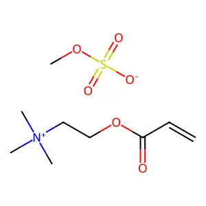 2-(Acryloyloxy)ethyltrimethylammonium methyl sulfate structure
