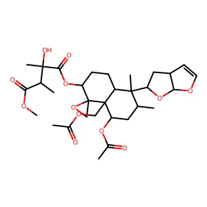 Ajugachin B structure